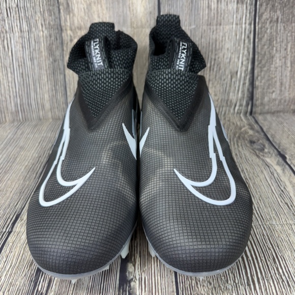 Nike Alpha Menace Elite 3 Flyknit Black/Iron Grey/White Mens CT6648-010 - Picture 4 of 8